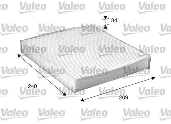 Filtre d'habitacle (Filtre à pollen) VALEO ref. 698882