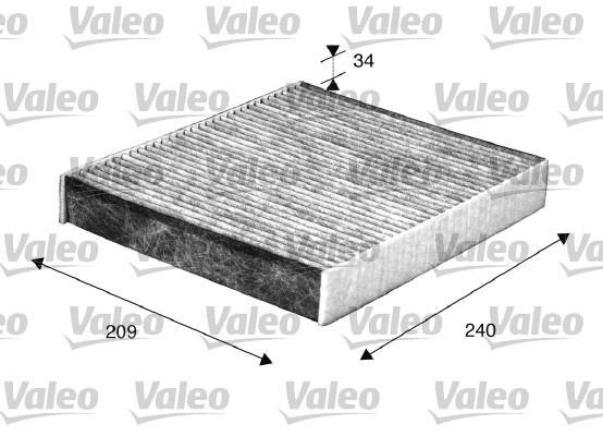 Filtre d'habitacle (Filtre à pollen) VALEO ref. 698883