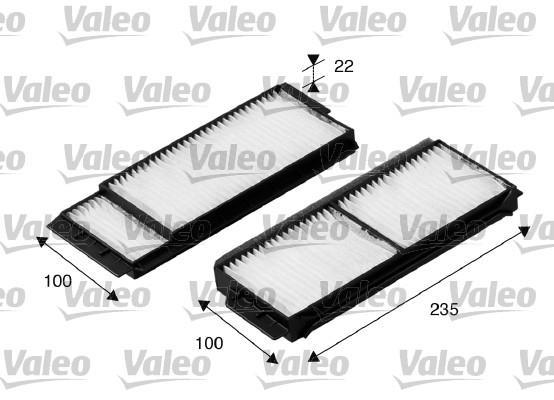 Filtre d'habitacle (Filtre à pollen) VALEO ref. 698892