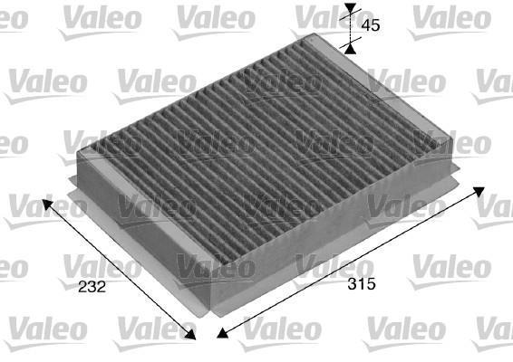 Filtre d'habitacle (Filtre à pollen) VALEO ref. 715505