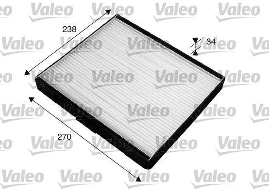 Filtre d'habitacle (Filtre à pollen) VALEO ref. 715517