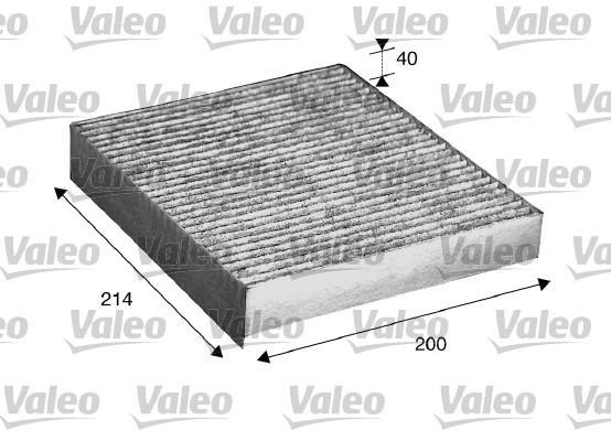 Filtre d'habitacle (Filtre à pollen) VALEO ref. 715533