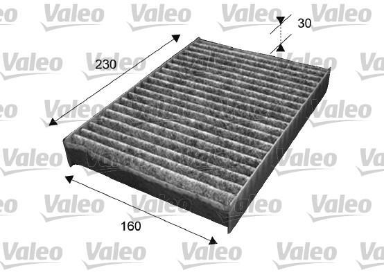Filtre d'habitacle (Filtre à pollen) VALEO ref. 715538