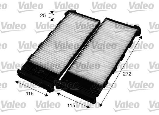 Filtre d'habitacle (Filtre à pollen) VALEO ref. 715561