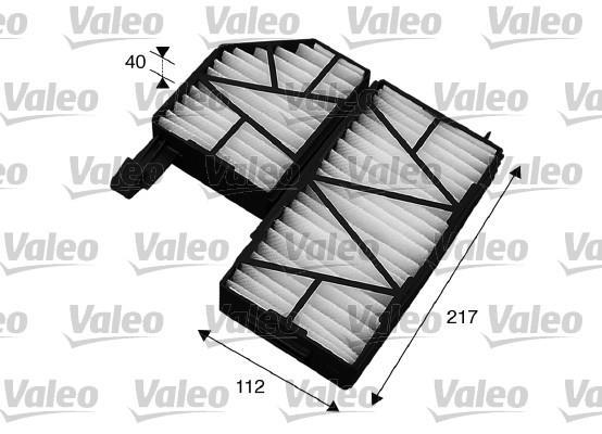 Filtre d'habitacle (Filtre à pollen) VALEO ref. 715563