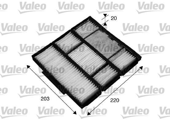 Filtre d'habitacle (Filtre à pollen) VALEO ref. 715565