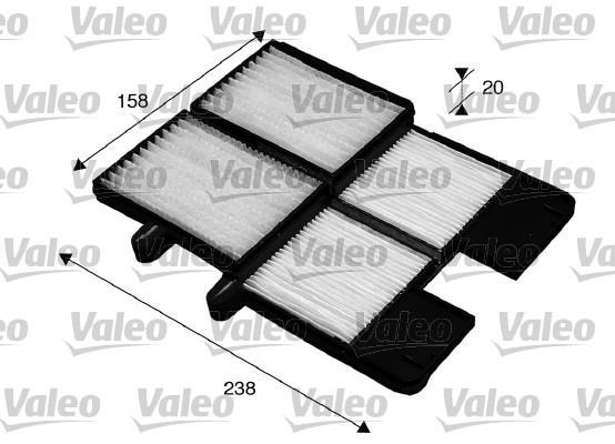 Filtre d'habitacle (Filtre à pollen) VALEO ref. 715572