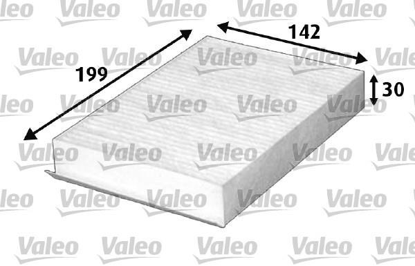 Filtre d'habitacle (Filtre à pollen) VALEO ref. 715644