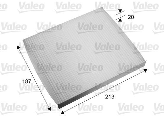Filtre d'habitacle (Filtre à pollen) VALEO ref. 715668