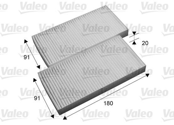 Filtre d'habitacle (Filtre à pollen) VALEO ref. 715696