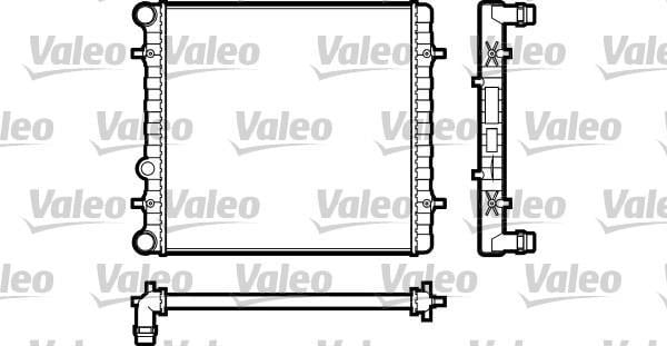 Radiador, refrigeración del motor VALEO ref. 731606