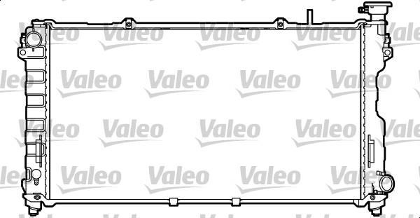 Radiateur moteur (Radiateur de refroidissement) VALEO 732756