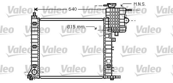 Radiateur moteur (Radiateur de refroidissement) VALEO 734749