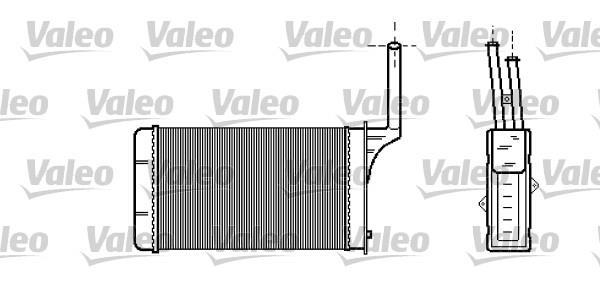 Radiateur de chauffage VALEO 812114