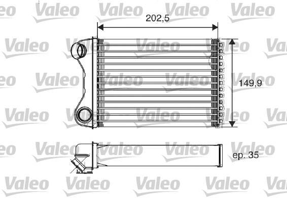 Radiador de calefacción VALEO ref. 812211