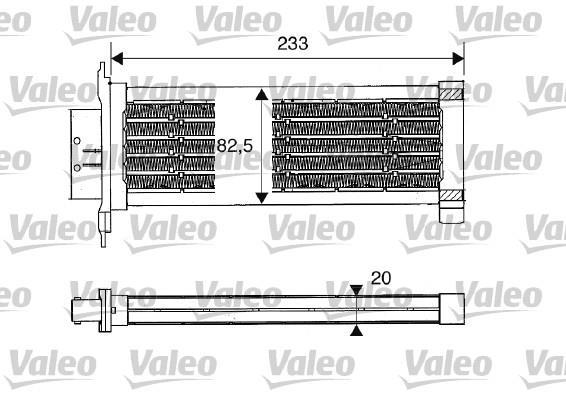 Resistência do ventilador do ar da cabina VALEO ref. 812235