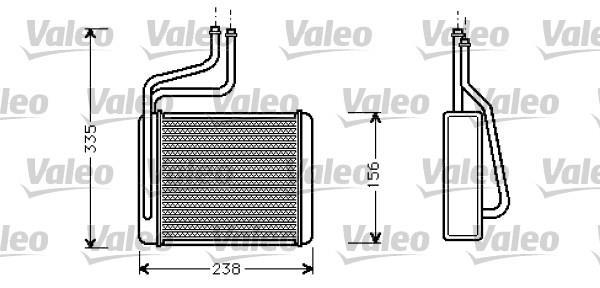 Radiador de calefacción VALEO ref. 812275