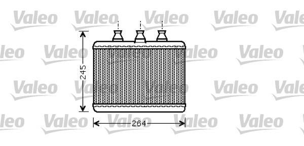 Radiador de aquecimento VALEO ref. 812365