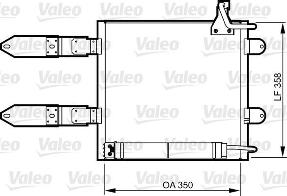 Condensador, aire acondicionado VALEO ref. 817247