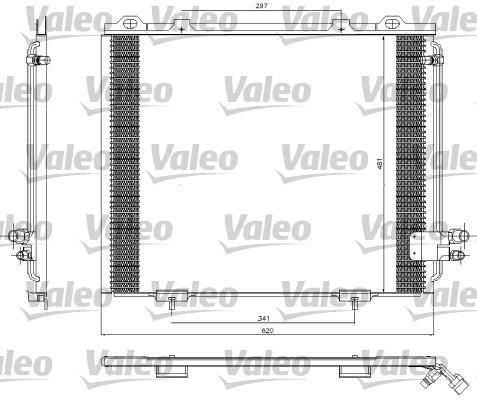 Condensador, aire acondicionado VALEO ref. 817252