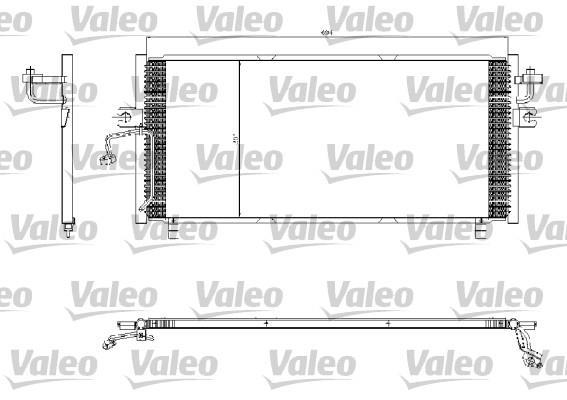 Condensador, aire acondicionado VALEO ref. 817253