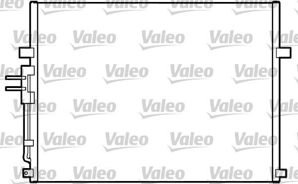 Condenseur, climatisation (Radiateur de climatisation) VALEO ref. 817288