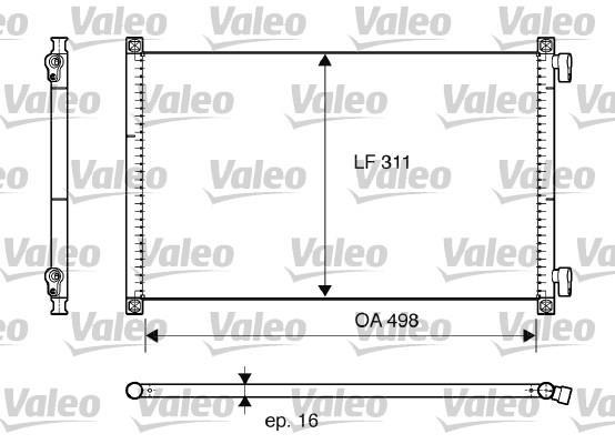 Condensador, aire acondicionado VALEO ref. 817685