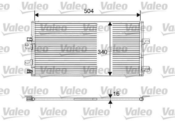 Condensador, aire acondicionado VALEO ref. 817687