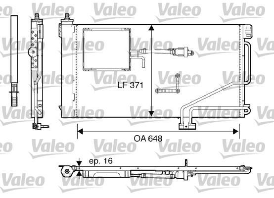 Condensador, aire acondicionado VALEO ref. 817849