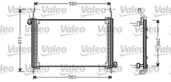 Condensador, aire acondicionado VALEO ref. 818007