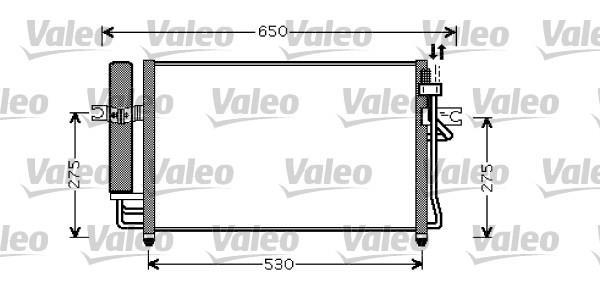 Condensador, aire acondicionado VALEO ref. 818074