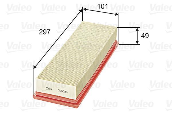 Filtre à air VALEO ref. 585025