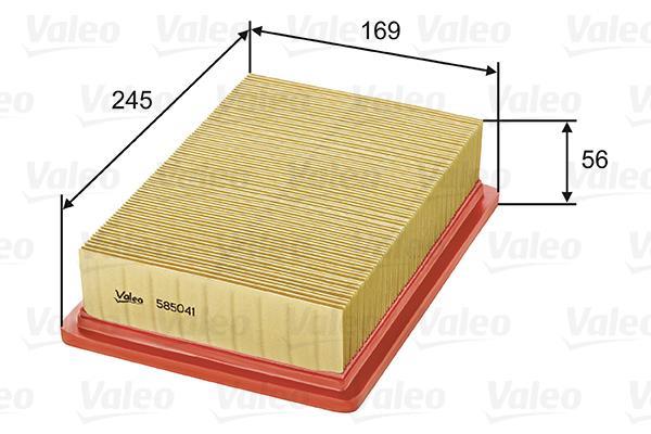 Filtre à air VALEO ref. 585041
