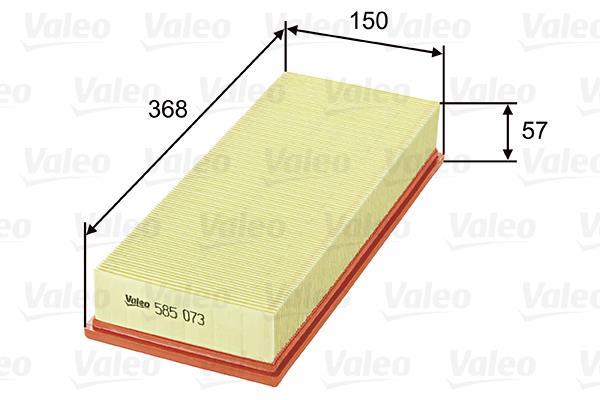 Filtre à air VALEO ref. 585073