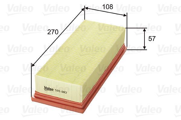 Filtro de aire (de coche) VALEO ref. 585082