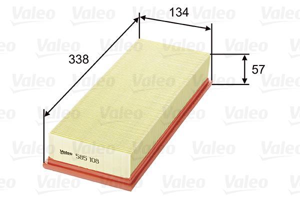 Filtre à air VALEO ref. 585108