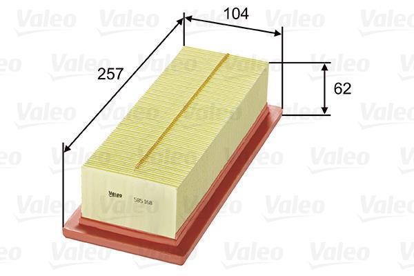 Filtro de aire (de coche) VALEO ref. 585168