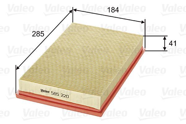 Filtre à air VALEO ref. 585220