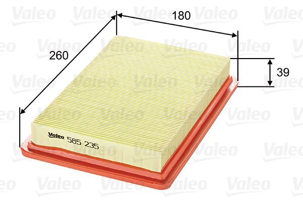 Filtre à air VALEO ref. 585235