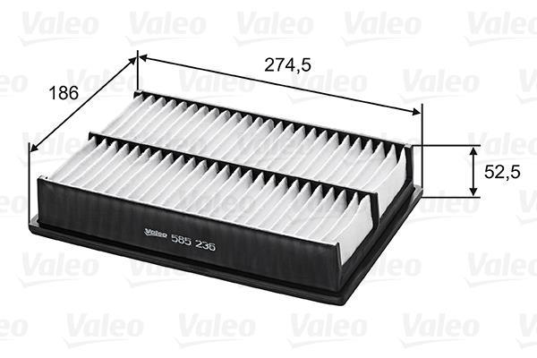Filtre à air VALEO ref. 585236