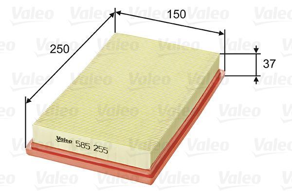 Filtre à air VALEO ref. 585255