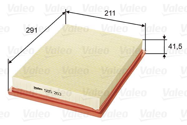 Filtre à air VALEO ref. 585263