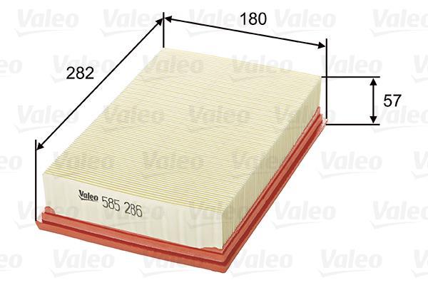 Filtro de ar VALEO ref. 585286