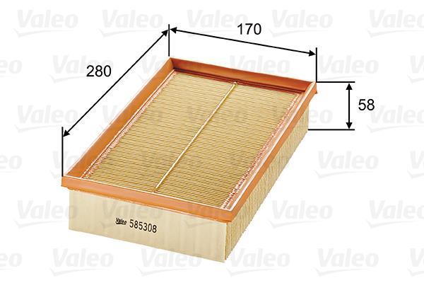 Filtro de ar VALEO ref. 585308