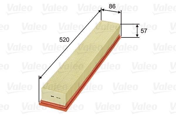Filtre à air VALEO 585323