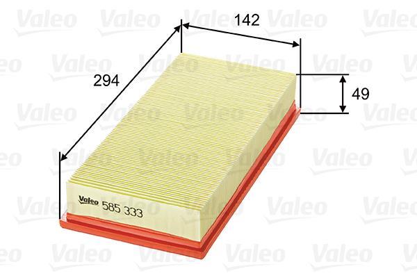 Filtre à air VALEO ref. 585333