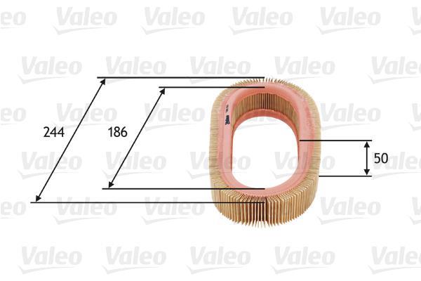 Filtre à air VALEO 585616
