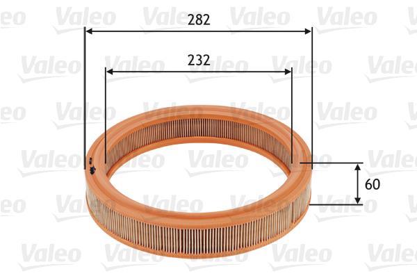 Filtre à air VALEO ref. 585746