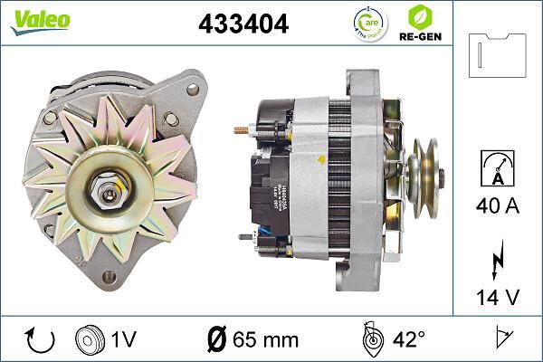 Alternador VALEO 433404