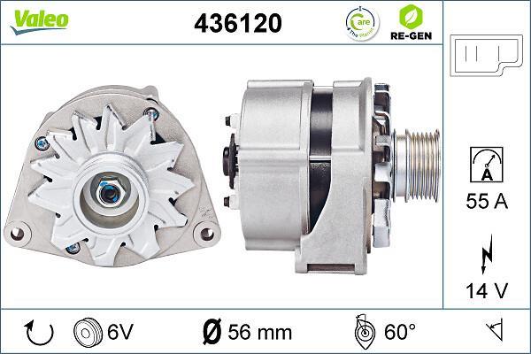 Alternateur VALEO ref. 436120